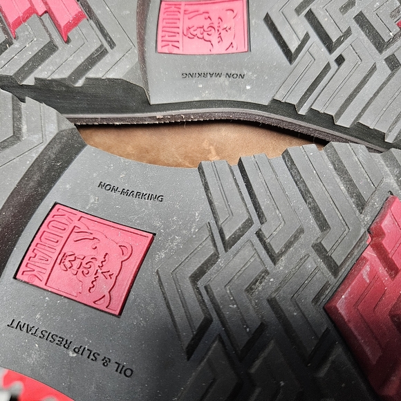 Kodiak BRALORNE leather boots plaid tan sz 7 waterproof winter cabincore hiking - Picture 14 of 14